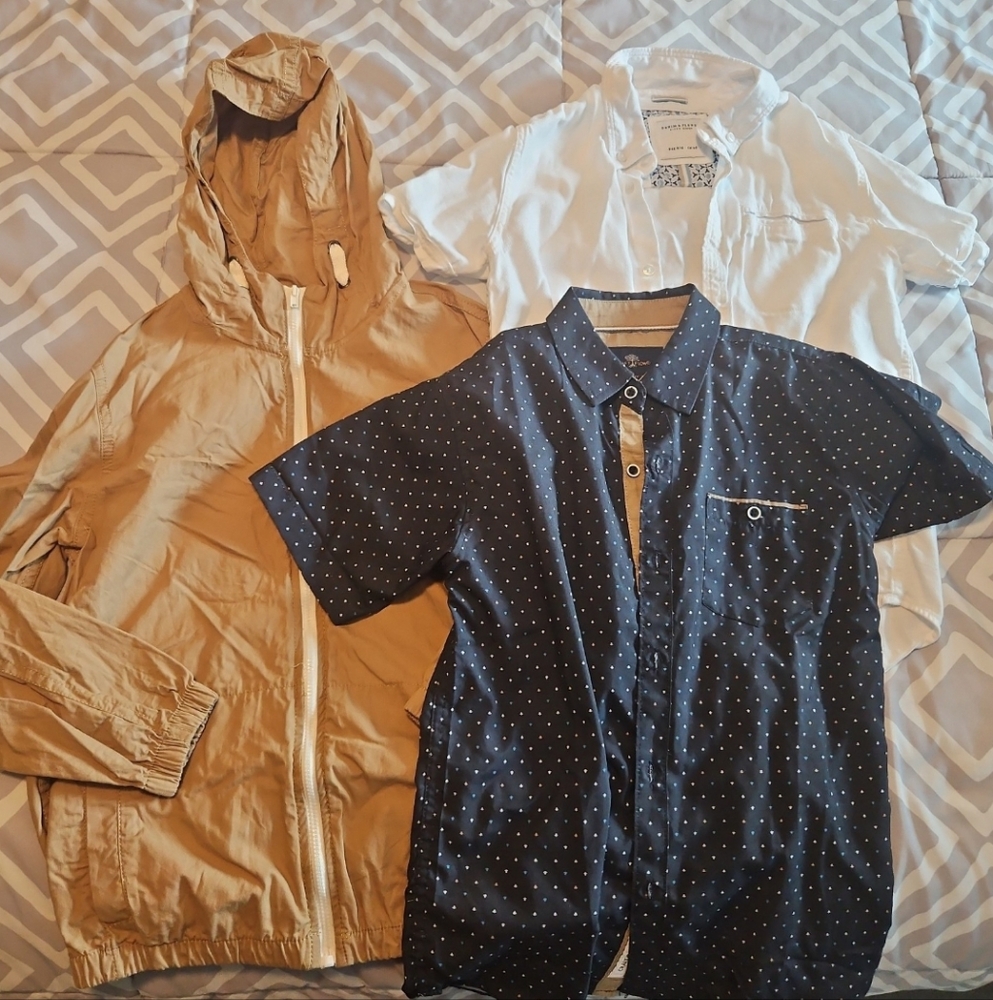 Boys Jacket And Shirt Bundle